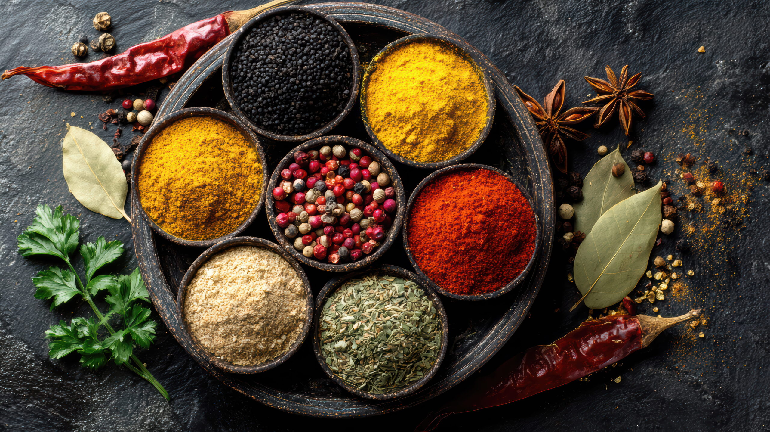 vibrant assortment aromatic spices (1)